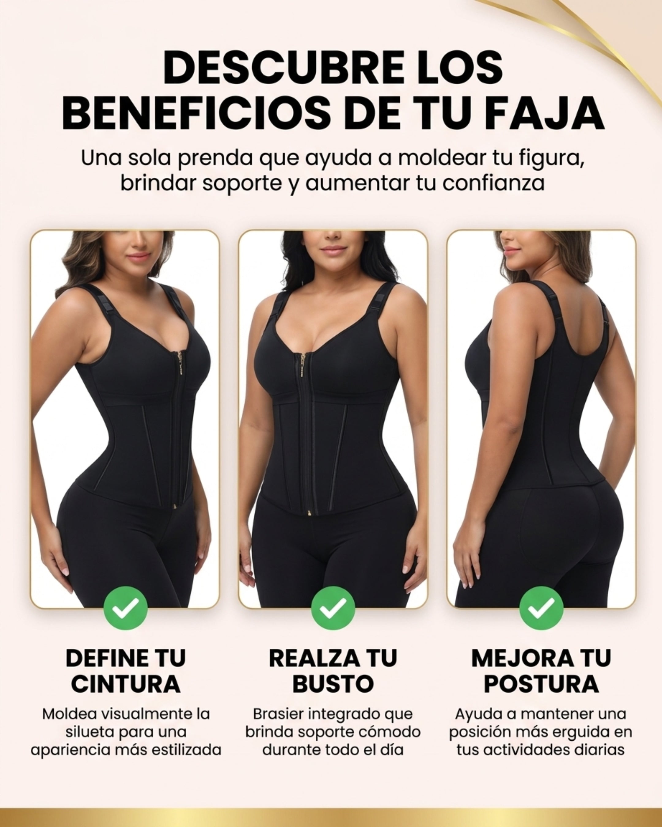 Faja Moldeadora Con Brasier
