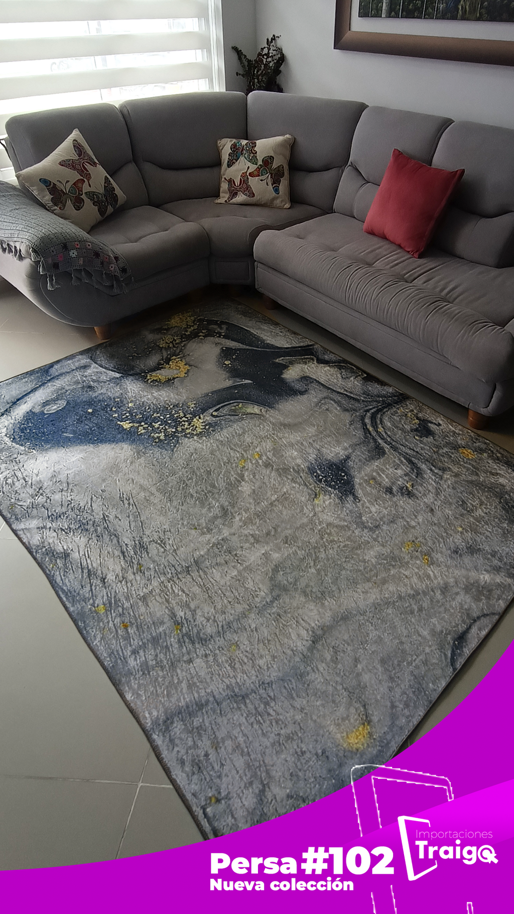 Alfombra Tipo Persa Nueva Coleccion